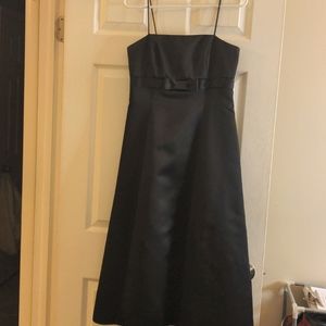 Black cocktail dress